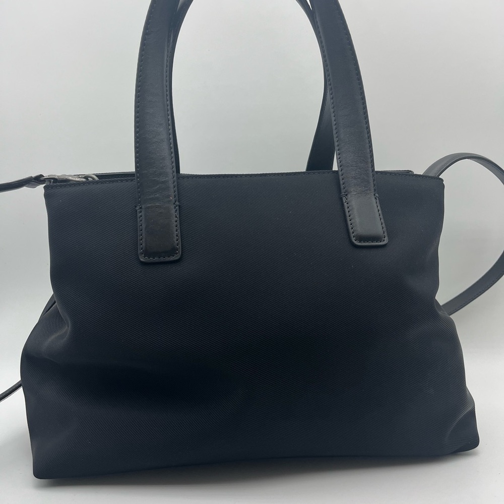 Coach Black Shoulder Bag Structured Design